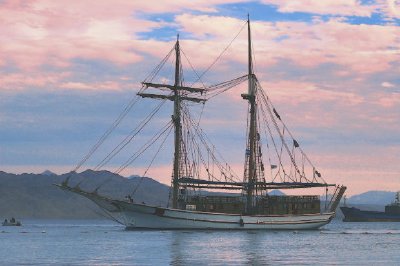 Sailboat, Eilat, Israel jigsaw puzzle