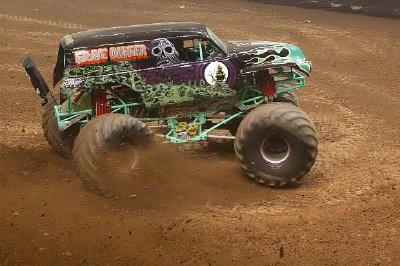 Monster truck jigsaw puzzle