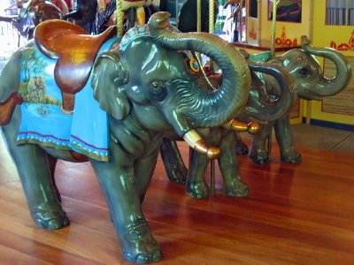 Carrousel des éléphants