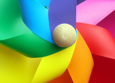 Zoom on a Pinwheel Toy jigsaw puzzle