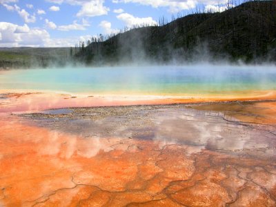 Yellowstone Prismatic Spring, EUA