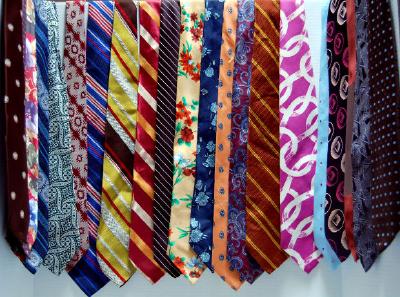 Viele Krawatten