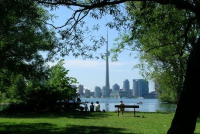 Vista da cidade de Toronto, Canadá