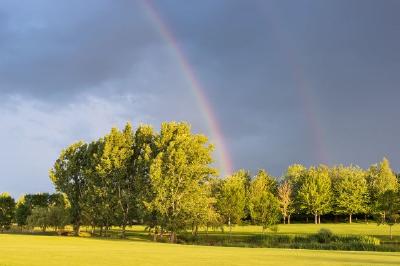 Ein Regenbogen