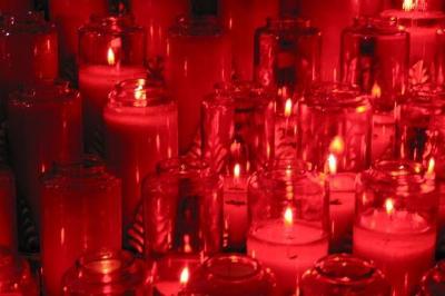 Velas rojas