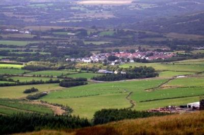 A village in the distant