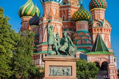 St. Basil Cathedral, Moskva, Ryssland