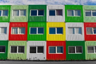 Colorfull Containers jigsaw puzzle