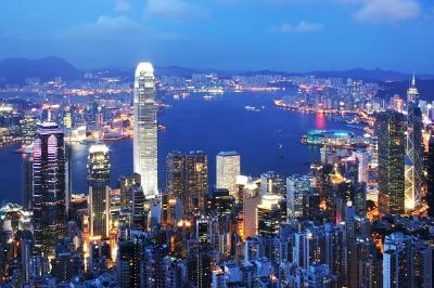 פאזל של נוף עירוני של הונג קונג