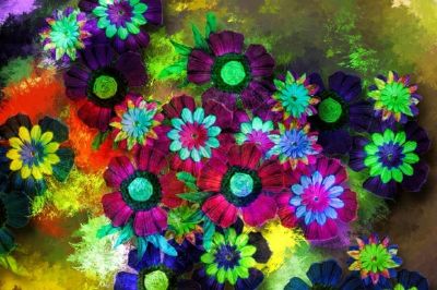 Painted Flowers