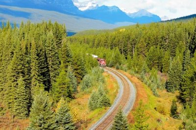 カナダ太平洋貨物列車