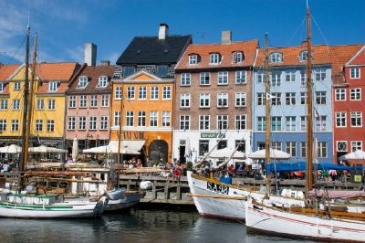 Nyhavn, Copenhagen, Dinamarca