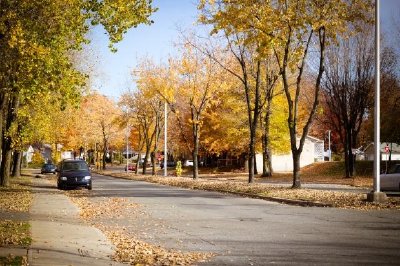 Città in autunno