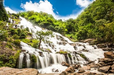 Mae Ya Waterfall Chiang mai Thailand jigsaw puzzle