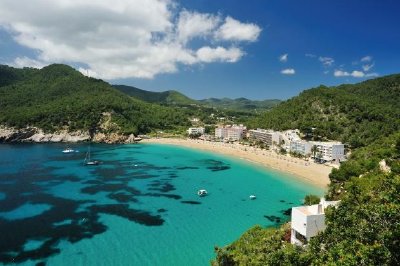 Cala de Sant Vicent, Ibiza Spain jigsaw puzzle