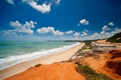 Ponta do Madeiro, perto de Pipa, Brasil