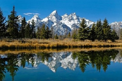 Pasmo górskie Teton, Wyoming, USA