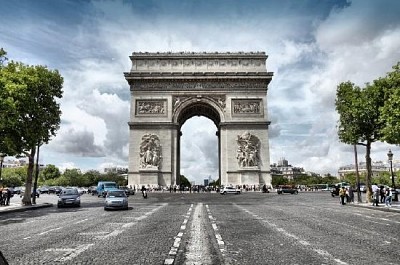 Triumphal Arch, Paris, France