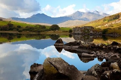 Lago de montaña