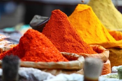 Traditional Spices Market in India