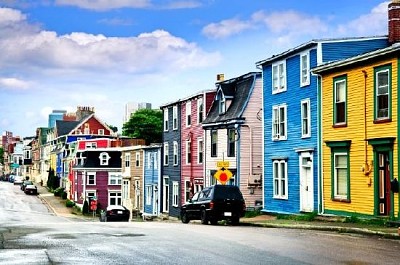 Colorful Houses jigsaw puzzle