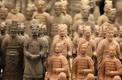 Terracotta Warriors, Сиан, Китай