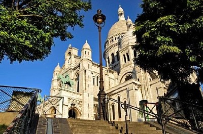 Basilika Sacre-Coeur Paris, Frankreich