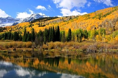 Wilson Creek, Sneffels Range Wilderness, Colorado, États-Unis