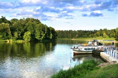 ベラルーシのニーメン川