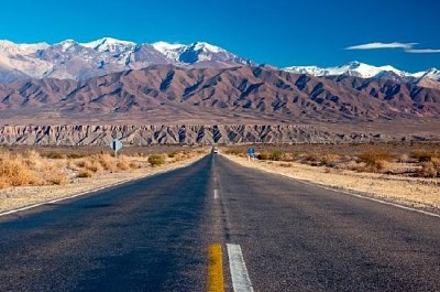 Scenic road, Northern Argentina