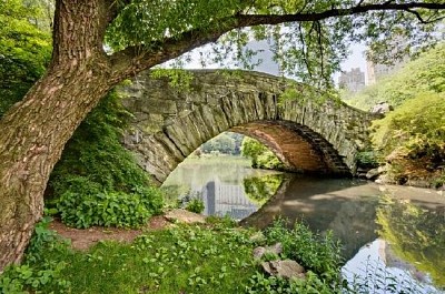 Brücke im Central Park