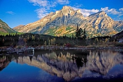 Face sud du mont Kidd, Canada