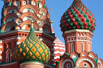 聖ワシリイ大聖堂、モスクワ、ロシア