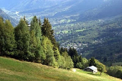 Vue sur la vallée