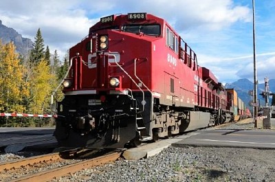 Tren de carga del Pacífico canadiense