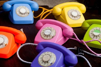 Vridbara telefoner