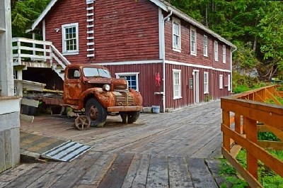 Vieux camion Dodge