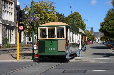 Tranvía de Christchurch, Nueva Zelanda