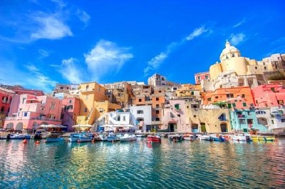 Procida Island, Neapel, Italien