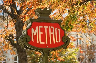 Parisian Metro Sign