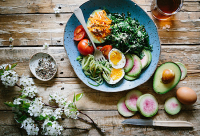 Hälsosam sallad