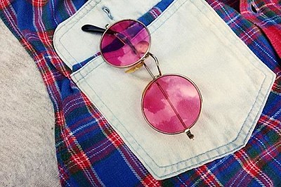 Pink Glasses jigsaw puzzle
