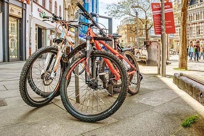 Bikes in The City jigsaw puzzle