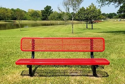 Red Bench jigsaw puzzle