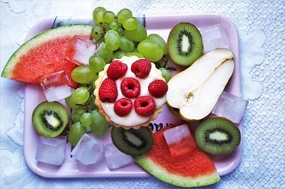 Perfect Healthy Fruits Plate