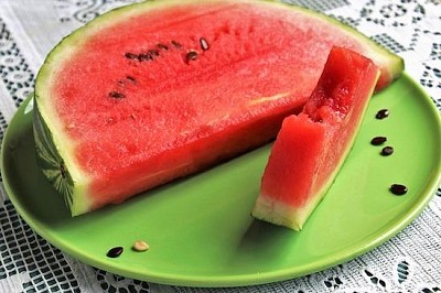 Saftige Wassermelone