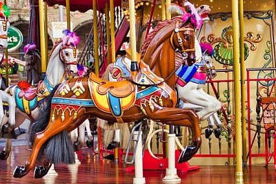 Carousel jigsaw puzzle