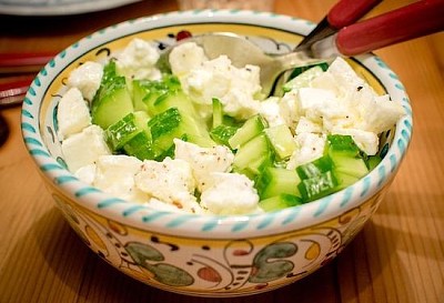 Ensalada de pepino