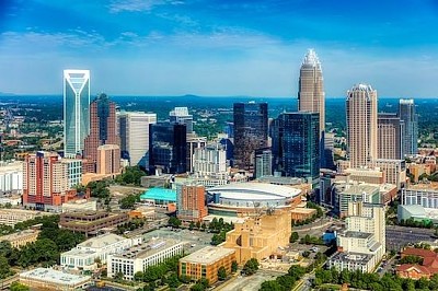 Charlotte North Carolina Skyline