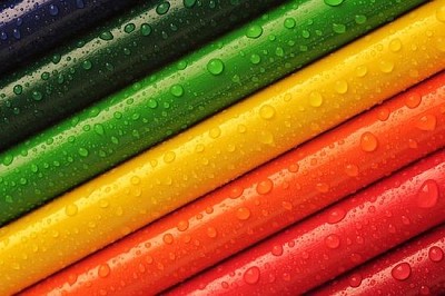Rainbow Crayons jigsaw puzzle
